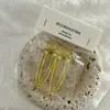 2 Paquetes de Pinzas de Pato Transparentes de Acrílico Frescas, Pinzas Laterales, Pinzas para Flequillo, Juveniles, Dulces y Versátiles Accesorios Coreanos para el Cabello