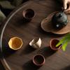 Wenchuang Regalo Taza Wufu de Zisha Taza de Té para Maestros Caja de Regalo Regalo Práctico de Gama Alta Logo para Líderes