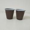 Vaso de café desechable de plástico PP de 80 ml mini vaso de plástico vaso de prueba vaso para pudín de té con leche