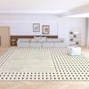 Alfombra de terciopelo minimalista moderna sala de estar manta para mesa de centro estilo crema francés minimalista combinable a todo a cuadros dormitorio estudio manta