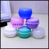 10g Frasco Cogumelo Branco Loção Creme Facial Frasco Cogumelo Máscara Facial Caixa de Amostra Bola Guia 10g Frasco Plástico 10g