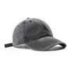 Gorra de Béisbol Personalizada, Gorra Bordada Lavada y Desgastada Vintage, Simple y Elegante, Unisex, Artículo Popular Transfronterizo