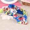 Nueva diadema para niños, serie de estampado de tela de moda, accesorios para el cabello, orejas de conejo, banda elástica para el cabello, tocado de comercio exterior, venta al por mayor