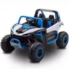 Nuevo coche eléctrico para niños de cuatro ruedas doble para sentarse adulto grande todoterreno control remoto juguete para bebé para niños