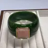 Nova Coleção de Pulseiras de Resina Vintage Transfronteiriças para Mulheres, Pulseira Exagerada de Aba Larga com Pedras, Acessórios de Joias Europeus e Americanos