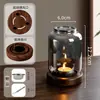 Quemador de Incienso para Uso Doméstico, Lámpara de Incienso, Quemador de Incienso con Velas, Quemador de Incienso para Interiores de Larga Duración, Material de Incienso de Árbol de Agar para Uso en el Hogar, Difusor de Fragancia