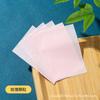 Papel absorbente de aceite facial para estudiantes femeninas, papel absorbente de aceite para el control de la grasa facial, caja de espejo de gamuza, borla para polvos, papel absorbente de aceite para hombres y mujeres