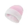 Gorro de Punto Rayado Jacquard Transfronterizo para Hombre, Gorro de Lana con Protección para los Oídos para Ciclismo al Aire Libre, Gorro de Esquí con Puño de Bloques de Color para Clima Frío