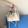 Nicho 2025 Nuevo Bolso Portátil Plisado Tipo Cubo Moda Casual Simple Estilo Occidental Hombro Cruzado Bolso de Mujer