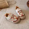 Nova coleção de outono de tênis esportivos infantis: tênis confortáveis e casuais com sola macia para meninos, e sapatos doces e versáteis estilo "Forrest Gump" para meninas
