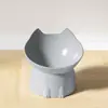Comedero Inclinado para Gatos, Tazones para Gatos de Interior, Tazones para Cachorros y Conejos