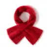 Bufanda de cuello unisex de cachemir 100% puro, tejida para otoño e invierno, versátil, cómoda, suave, amigable con la piel, simple