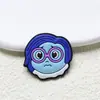 Parche Adhesivo Suave de PVC Fuerza Secreta de la Mente Carcasa de Teléfono Móvil Flor para Zapato Accesorios para Sombrero de Paja Accesorios Hechos a Mano DIY Parche