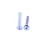 Fabricantes producen tornillos métricos de pulgada de cruz invertida tornillos de cruz de cabeza de lenteja pernos para muebles tornillos antirrobo