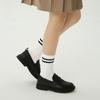 Calcetines para niños ZYZ al por mayor calcetines de estudiante de color sólido de goma alta deportivos estilo universitario barras paralelas calcetines de tubo para niños