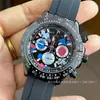 Comercio Exterior Laojia Seis Pines Multifunción Correa de Silicona Original Luminosa Impermeable No Mecánico Cuarzo Reloj Fabricante Venta al por Mayor