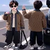 Chaqueta de Algodón para Niños 2026 Nuevo Estilo Ropa de Invierno Atractivo Niños Medianos y Pequeños Versátil Ligero Superior Moda de Algodón para Niños de Invierno