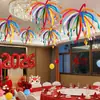 Decoración de Ambiente de Año Nuevo Montaje de Escena Año 2026 Año del Caballo Nochevieja Fuegos Artificiales Coloridos Globos Largos Accesorios para Fotos de Año Nuevo