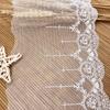 Encaje de malla brocado de lunares poliéster seda malla bordado accesorios de ropa hogar decoración suave accesorios de boda bordado