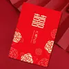 Nuevos sobres rojos de boda para lanzar, sobres rojos especiales con la palabra "feliz" para celebraciones de boda, al por mayor