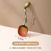 Colher de cabo longo de série de desenhos animados, colher com design fofo criativo, colher de cerâmica para uso doméstico, colher de sopa de formato irregular, colher de arroz, colher de sobremesa