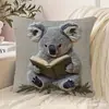 Funda de Almohada de Gato Más Vendida de Temu, Funda de Cojín Decorativa para el Hogar de Animales Linda y Divertida, Hecha a Medida y Disponible para Dropshipping