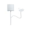 Fabricante Personalizado Inodoro Móvil Triangular Lavabo Sitio de Construcción Baño Plástico Lavabo de Esquina Ahorro de Espacio Lavado de Manos Simple