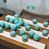 Turquesa Magnesita Girassol Contas de Balde Contas Soltas Pulseira Contas Espaçadoras Acessórios Acessórios DIY 393