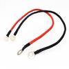 Cable fijo 7AWG resistente a altas y bajas temperaturas Estándar Nacional 10 cuadrados 50cm cable de silicona extrasuave línea de conexión accesorios para coche
