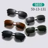 Óculos de Sol Oval Retrô Phnom Penh Feminino Alta Qualidade Anti-UV UV400 Protetor Solar Marrom Óculos de Sol para Rosto Pequeno