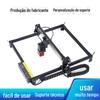 Máquina de gravação a laser de mesa série Mist G, portátil, automática, de alta potência, para corte de madeira, letras acrílicas