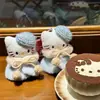 Colgante de Bolsa de Gatito Lindo Llavero de Juguete de Peluche Vintage Regalo