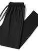 Pantalones Jogger Casuales para Hombre Primavera y Otoño Nuevos Sueltos Bolsillo con Cremallera Juventud Pantalones Largos tipo Boxeador Puños con Elástico Pantalones de Chándal