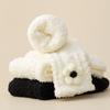 Calcetines nuevos ins de terciopelo coral flor japonesa gruesos cálidos para mujer para piso para dormir Zhuji