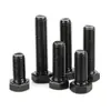 Tornillos de Acero al Carbono Tianbao Grado Nacional 8.8, Hexagonales Externos, Media Rosca, Pavonados, Tornillos de Alta Resistencia Extragrandes M12-M36