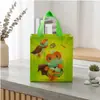 Bolsas Laminadas de Tela No Tejida Transfronterizas, Bolsas para Empaque de Regalos Navideños para Niños, Bolsas para Snacks, Bolsas de Regalo, Bolsas para Dulces de Halloween