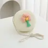 Bolsita Pequeña Linda de Verano para Niños Bolso Nuevo para Mujer Celebración en Línea Monedero de Moda Bolso de Paja Bolso Cruzado de Viaje para Bebé Moderno