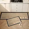 Alfombra de Piso de Barro de Diatomeas de Cachorro Lindo de Dibujos Animados Alfombra Especial para Piso de Cocina Absorción de Agua a Prueba de Aceite Resistente a la Suciedad Fácil de Limpiar Alfombra Venta al por Mayor