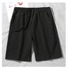 Calças de Moletom de Algodão Composto Casual Soltas Esportivas Novas Verão Americano Simples Versátil Shorts Cinco Pontos Venda Direta de Fábrica