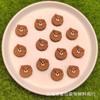 Resina hecha a mano accesorios para el cabello taza de agua parche decorativo simulación comida y juego caricatura galleta diy pegamento crema accesorios de joyería