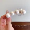 Accesorios para el Cabello de Alta Calidad, Pasador de Perlas de Lujo Ligero, Pinza Lateral, Pinza de Pato Dulce Retro, Pasador de Moño, Accesorio para el Cabello