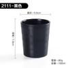 Vaso de agua de plástico de melamina de color para restaurante, catering, té, hotel, olla caliente, comercial, para el hogar, anti-escaldaduras, resistente a caídas.