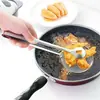 Nuevo clip para alimentos con drenaje de aceite multifuncional de acero inoxidable, gadgets creativos para el hogar y la cocina, clip para alimentos de restaurante tipo buffet