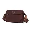 Bolsa de ombro feminina casual, bolsa transversal moderna para compras, bolsa quadrada pequena versátil e prática, bolsa de nylon leve e resistente à água