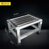 Banqueta Pequena de Aço Inoxidável para Uso Doméstico, Escada Banqueta Resistente, Banqueta Baixa, Escada Dobrável, Banqueta Pequena para Sala de Estar, Banqueta Quadrada para Banheiro, Cadeira, Banco