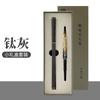 Bolígrafo suave, pincel para escribir, minúscula, agua del grifo, cabezal suave, pluma de caligrafía, pincel de escritura portátil de pelo de lobo puro con tinta