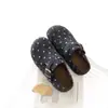 Sapatos Birkenstock Veludo Retro Plus Cobertura Total Feminino 2026 Inverno Novo Estilo Aumento Oculto de Altura Com Saias Slip-on Flats de Bolinhas Tendência