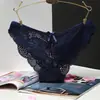 Tanga de Encaje Bajo Sexy Lindo Moño Sin Costuras Calzones de Mujer Estilo Puro Deseo Algodón en la Entrepierna Calzones Tendencia