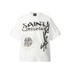 BIGTHING Marca Americana de Moda de Rua SAINT Manga Curta Michael Vintage Estampa Completa 24ss Camiseta Tendência