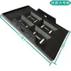Soporte de fijación ajustable para batería de coche, accesorio de modificación universal para estabilización de batería, bandeja base con varilla roscada